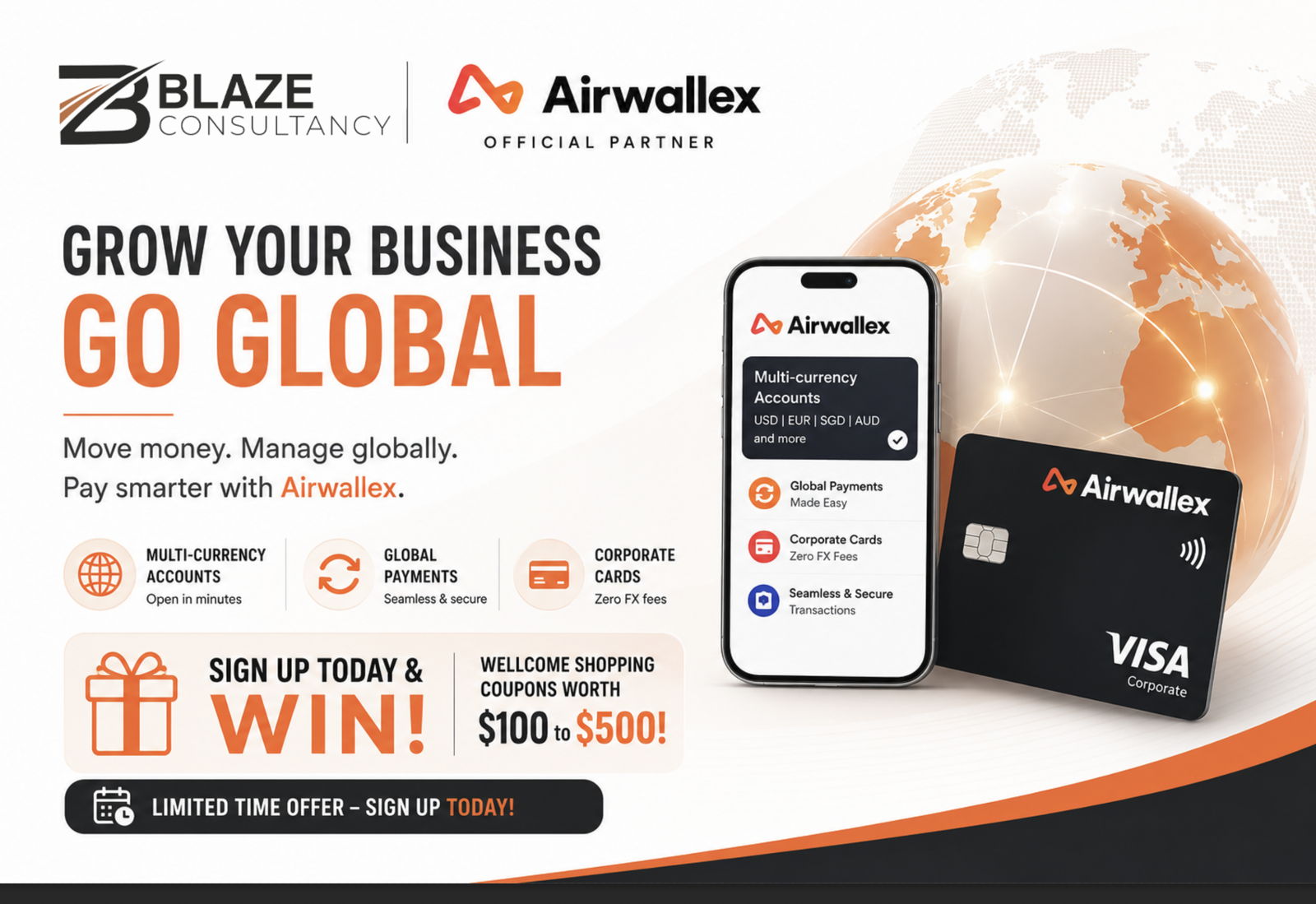 Ready to scale your business globally without the massive banking fees?