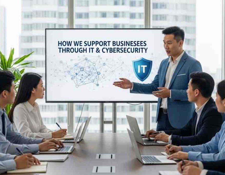 How We Support Businesses Through IT & Cybersecurity